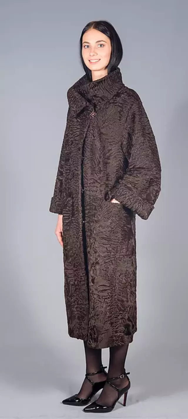 Пальто из каракуля модель «Ирина»