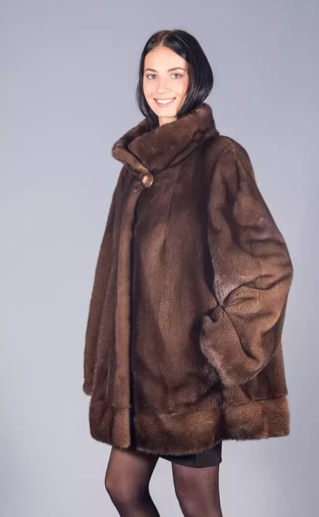 Пальто из норки модель «Афина»